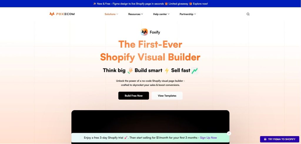 Foxify Shopify Page Builder App
