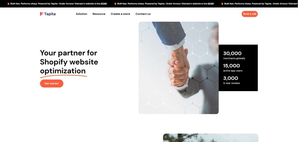 Tapita Shopify Page Builder App