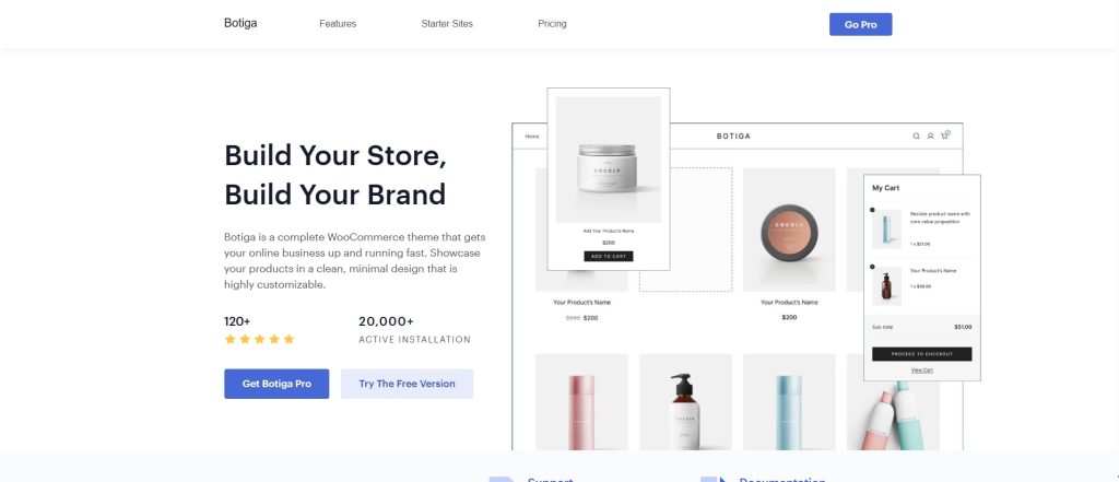 Best WordPress Themes for E-Commerce Botiga