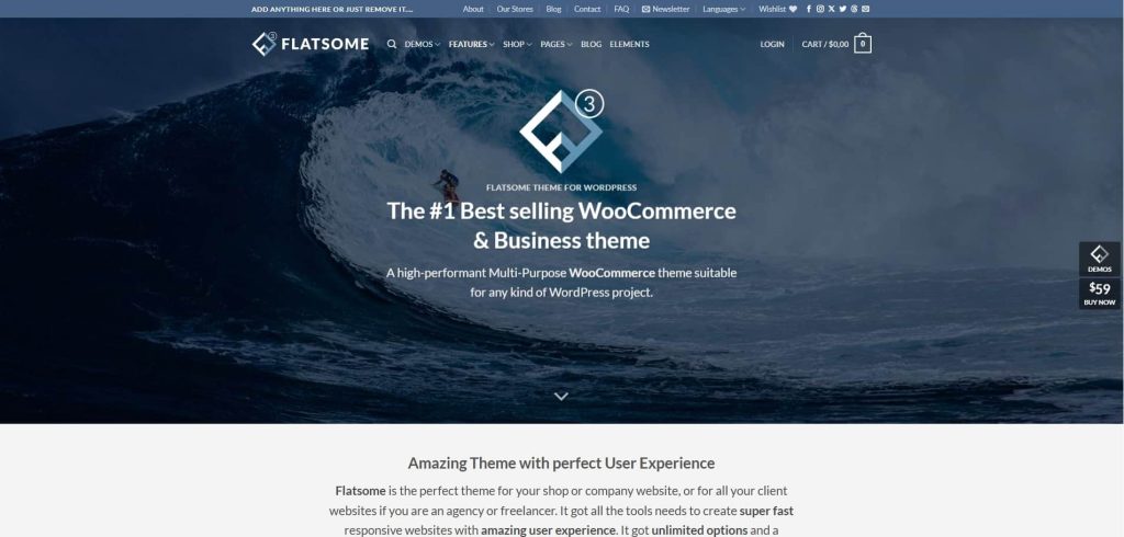Best WordPress Themes for E-Commerce Flatsome