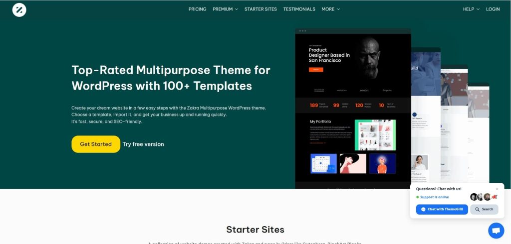 Best WordPress Themes for E-Commerce Zakra