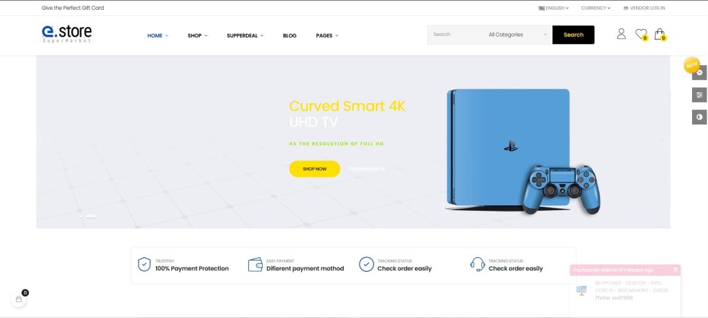 Best WordPress Themes for E-Commerce eStore